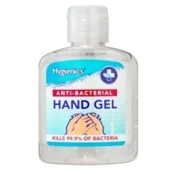 Hygienics Anti-Bacterial Hand Sanitiser Gel 50ml Pocket Size HY1005 - Buy One Get One Free