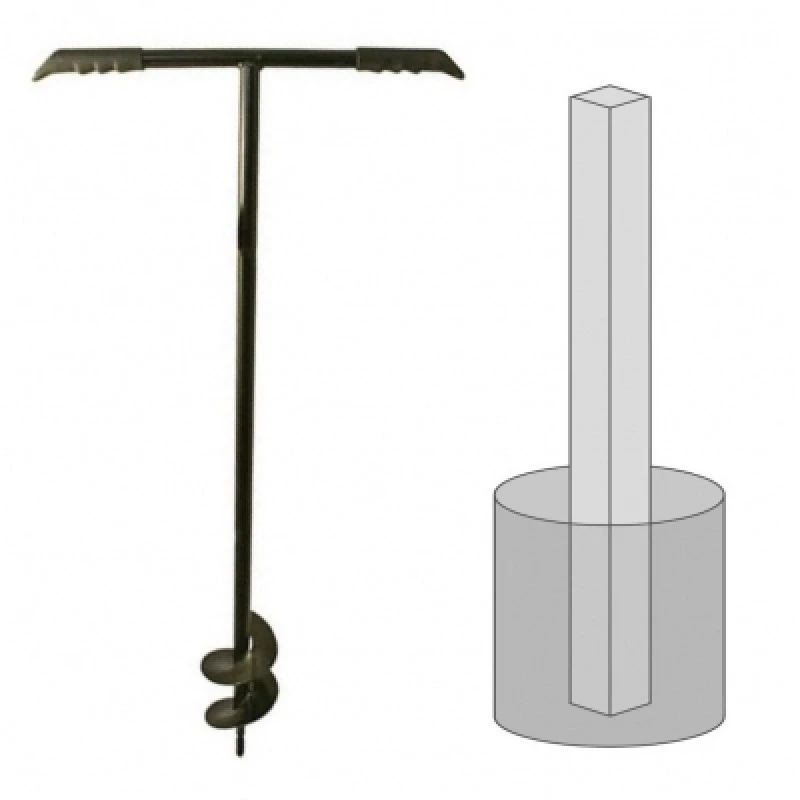 Silverline Tools Silverline Pro Fence Post Manual Corkscrew Hole Auger 868696 6 Silverline Tools Silverline Pro Fence Post Manual Corkscrew Hole Auger 868696 - Image 4