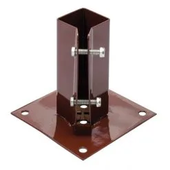 Fixman UK Fixman Bolt Down Clamping Garden Fence Post Metal Shoe 50mm 926988