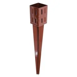 Fixman UK Fixman Drive In Garden Fence Metal Post Spike 75mm 3 Inch Timber 602010