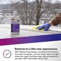3M Marine Vinyl And Rubber Cleaner Conditioner Protector 09023 11 3M Marine Vinyl And Rubber Cleaner Conditioner Protector 09023 -CLEANING PRODUCTS Shop 3m marine outdoor vinyl cleaner conditioner restorer protector 09023 4 800x800 1