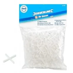 Silverline Tools Silverline 1.5mm Ceramic Wall And Floor Tile Spacers 1000pk 327569