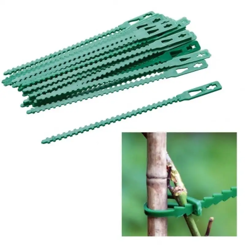 Silverline Tools Silverline Garden Plant Adjustable Green Ties 197535 3 Silverline Tools Silverline Garden Plant Adjustable Green Ties 197535