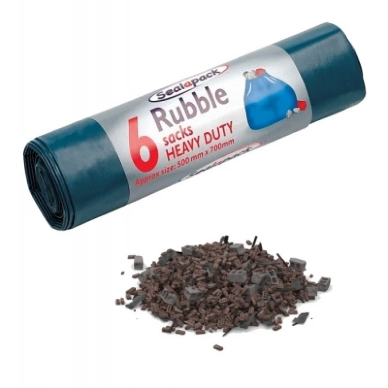 Sealapack Rubble Sacks Heavy Duty 6 Pack SAP2011 3 Sealapack Rubble Sacks Heavy Duty 6 Pack SAP2011