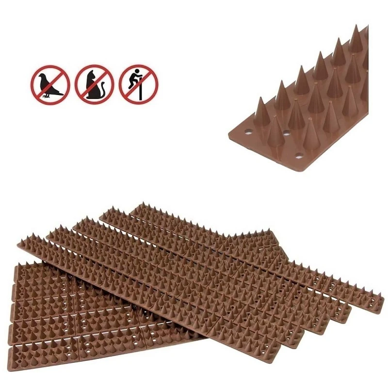Am-Tech Amtech Pest & Security Intruder Prickle Spikes Fence Wall Deterrent Brown S1606 3 Am-Tech Amtech Pest & Security Intruder Prickle Spikes Fence Wall Deterrent Brown S1606