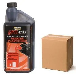 Everbuild Opti Mix Concentrated Mortar Plasticiser 1 Litre Box Of 12