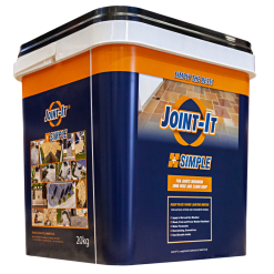 Joint-It Paving Joint It Simple Paving Jointing Pointing Compound 12.5kg 4 Colours -CLEANING PRODUCTS Shop Joint it simple Paving jointing compound 20kg tub black 20 aw b 800x800 2