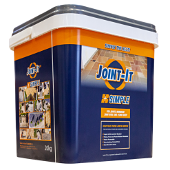 Joint-It Paving Joint It Simple Paving Jointing Pointing Compound 12.5kg 4 Colours -CLEANING PRODUCTS Shop Joint it simple Paving jointing compound 20kg tub dark grey 20 aw dg 800x800 2
