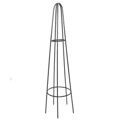 Kingfisher Garden Pyramid Obelisk Plant Metal Wire Support Frame 48 Inch PGS48