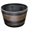 Kingfisher Garden Kingfisher Wooden Effect Plant Barrel Plastic Planter Medium 17 Inch PPOT05 -CLEANING PRODUCTS Shop Kingfisher wooden effect plant barrel plastic planter medium 17 inch ppot05 800x800 1