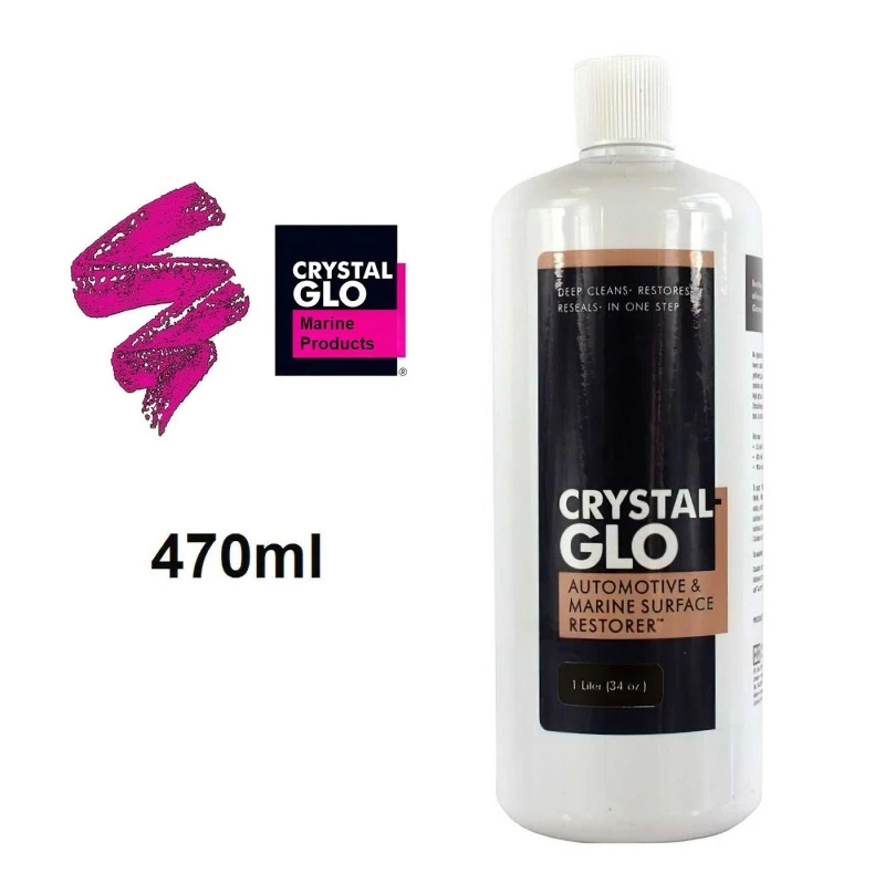 Crystal Glow Crystal Glo Auto And Marine Surface Restorer 470ml CG-9000 4 Crystal Glow Crystal Glo Auto And Marine Surface Restorer 470ml CG-9000 - Image 2