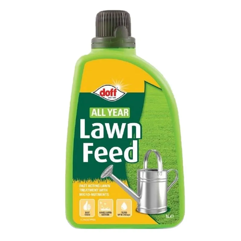 Doff All Year Liquid Lawn Feed Concentrate Food For Grass 1 Litre SLFA00DPK04 3 Doff All Year Liquid Lawn Feed Concentrate Food For Grass 1 Litre SLFA00DPK04