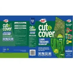 Doff Cut And Cover Lawn Grass Thickener Feed Seed 1.5kg F-LX-A50-DOF D -CLEANING PRODUCTS Shop doff cut and cover lawn grass thickener feed and seed f lx a50 dof full label 800x800 1