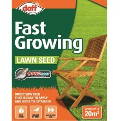 Doff Fast Growing Lawn Grass Seed With PROCOAT FLCA00DOF 1kg 13 Doff Fast Growing Lawn Grass Seed With PROCOAT FLCA00DOF 1kg -CLEANING PRODUCTS Shop doff fast growing lawn grass seed perfect grass lawn front label 800x800 2