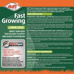Doff Fast Growing Procat Lawn Grass Seed FLC500DOF 500g -CLEANING PRODUCTS Shop doff fast growing lawn grass seed perfect grass lawn information 800x800 1