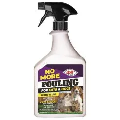 Doff No More Fouling Cats And Dogs Spray Deterrent 1 Litre F-QH-A00-DOF