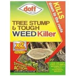 Doff Tree Stump And Tough Weed Killer 2 Sachets F-FG-002-DOF