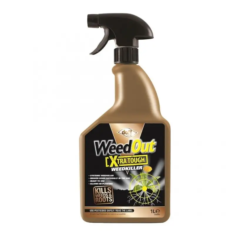 Doff Weedout Extra Tough Weedkiller RTU Spray Weed Killer 1 Litre F-FQ-A00-DOF 3 Doff Weedout Extra Tough Weedkiller RTU Spray Weed Killer 1 Litre F-FQ-A00-DOF