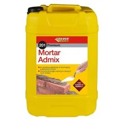 Everbuild 201 Mortar Admix Plasticiser 25 Litre ADM25L Admixture