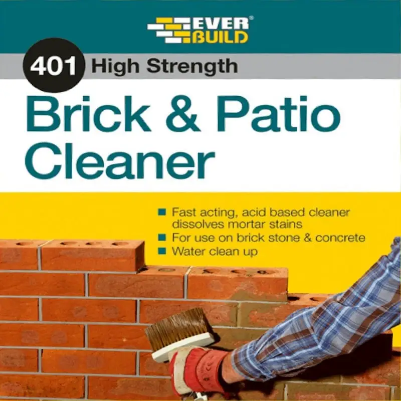Everbuild 401 Brick And Patio Cleaner 5 Litre Box Of 4 4 Everbuild 401 Brick And Patio Cleaner 5 Litre Box Of 4 - Image 2