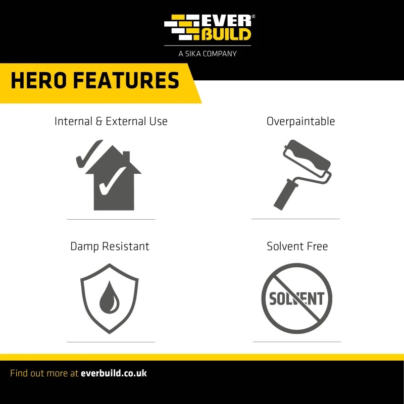 Everbuild 406 Stabilising Solution 5 Litre STAB5 Box Of 4 Trade Option 6 Everbuild 406 Stabilising Solution 5 Litre STAB5 Box Of 4 Trade Option - Image 4