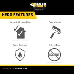 Everbuild 406 Stabilising Solution Treatment 5 Litre STAB5 -CLEANING PRODUCTS Shop everbuild 406 stabilising solution information 800x800 2