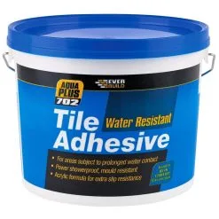 CLEANING PRODUCTS Shop -CLEANING PRODUCTS Shop everbuild 702 water resistant tile adhesive 10 litre tub 800x800 1