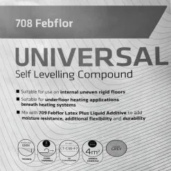 Everbuild 708 Febflor Self Level Floor Levelling Compound SEL20 13 Everbuild 708 Febflor Self Level Floor Levelling Compound SEL20 -CLEANING PRODUCTS Shop everbuild 708 sel20 self levelling compound evbsel20 information 800x800 2