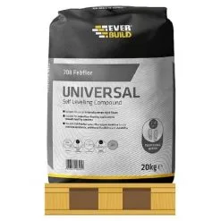 Everbuild 708 Febflor SEL20 Self Level Floor Levelling Compound 25 Bag Half Pallet