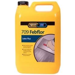 Everbuild 709 Febflor Floor Flex Plus Latex Liquid Additive 5 Litre LAT5 12 Everbuild 709 Febflor Floor Flex Plus Latex Liquid Additive 5 Litre LAT5 -CLEANING PRODUCTS Shop everbuild 709 febflor latex plus 5 liter lat5 yellow 800x800 1