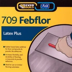 Everbuild 709 Febflor Floor Flex Plus Latex Liquid Additive 5 Litre LAT5 13 Everbuild 709 Febflor Floor Flex Plus Latex Liquid Additive 5 Litre LAT5 -CLEANING PRODUCTS Shop everbuild 709 febflor latex plus 5 liter lat5 yellow information 800x800 1