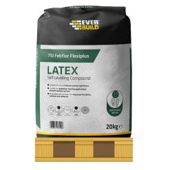Everbuild 710 Febflor Self Level Flexiplus Floor Levelling Compound 25 Bag HALF Pallet
