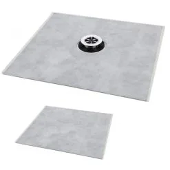 Everbuild Aquaseal Wet Room Tanking Drain Surface Floor Reinforcing Mat AQWRSDRAIN