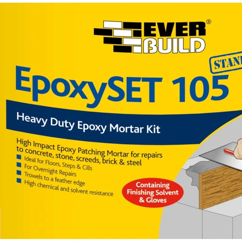 Everbuild Epoxyset 105 Standard Cure Patch Repair Mortar 14kg EPOX10514 4 Everbuild Epoxyset 105 Standard Cure Patch Repair Mortar 14kg EPOX10514 - Image 2