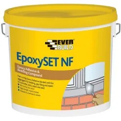 Everbuild Epoxyset NF Epoxy Adhesive And Bedding Compound 10kg EPOXNF10