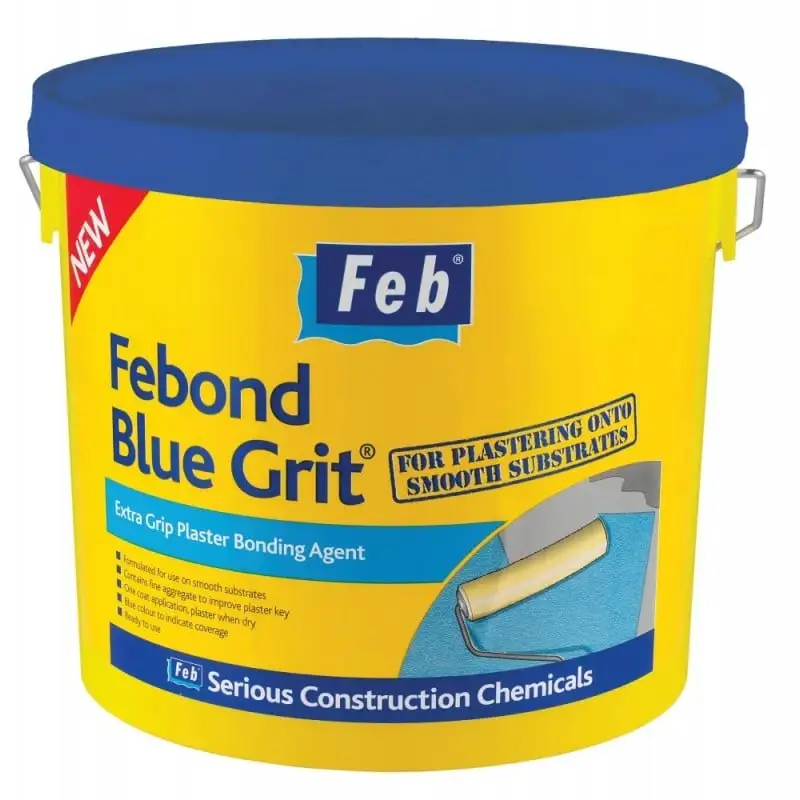 Feb Febond Blue Grit Plaster Grip Prep Coat 5 Litre FBBLUE5 3 Feb Febond Blue Grit Plaster Grip Prep Coat 5 Litre FBBLUE5