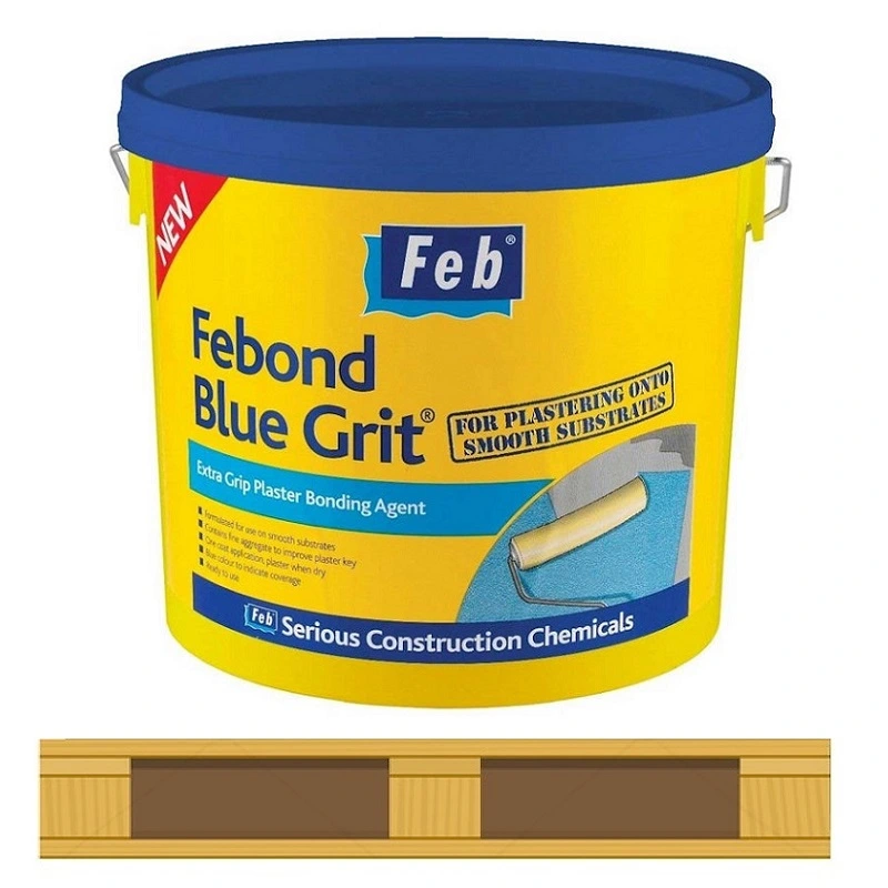 Feb Febond Blue Grit Plaster Grip Prep Coat 10 Litre 44 Tub Pallet Deal 3 Feb Febond Blue Grit Plaster Grip Prep Coat 10 Litre 44 Tub Pallet Deal