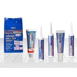 Everbuild Forever White Mould Shield Grout Reviver Whitener FWREVIVE -CLEANING PRODUCTS Shop everbuild forever white grout reviver and sealant mould shield range 800x800 1
