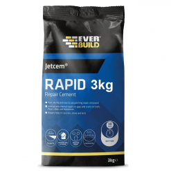 Everbuild JetCem Rapid Setting Cement 3Kg JETCEM3