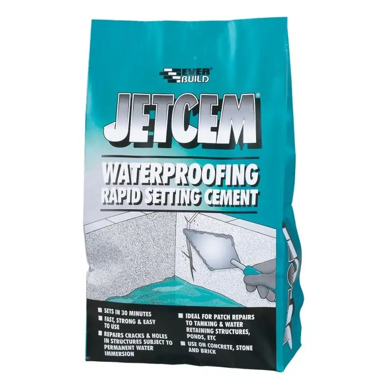 Everbuild Jetcem Waterproof Rapid Setting Cement 3kg JETWAT3 8 Everbuild Jetcem Waterproof Rapid Setting Cement 3kg JETWAT3 - Image 6