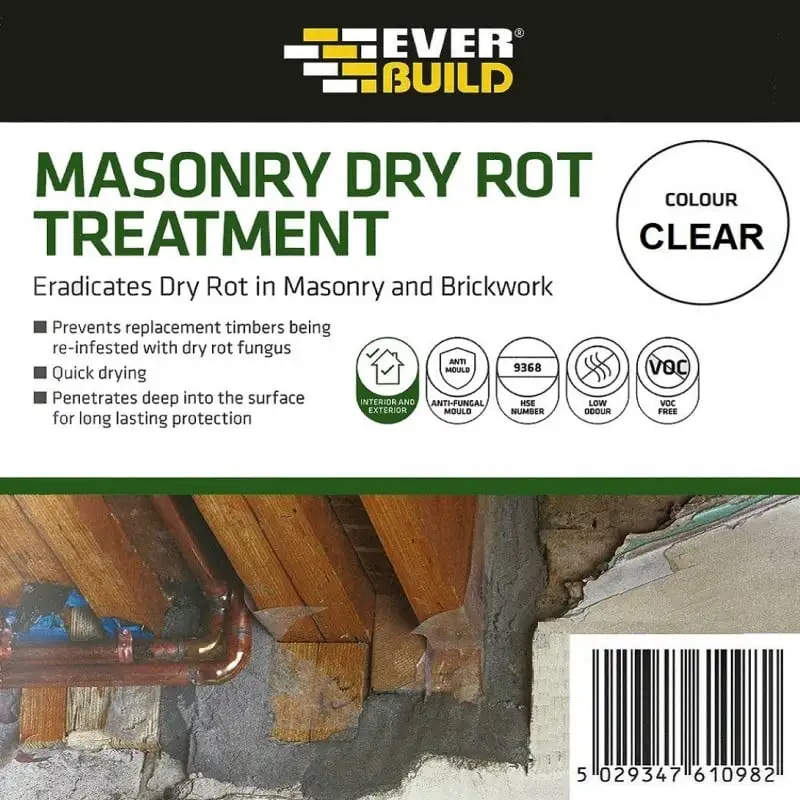 Everbuild Lumberjack Masonry Dry Rot Treatment 5 Litre Box Of 4 6 Everbuild Lumberjack Masonry Dry Rot Treatment 5 Litre Box Of 4 - Image 4