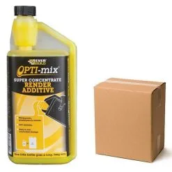 Everbuild Opti Mix 3 In 1 Render Additive Liquid 1 Litre OPTIREND1 Box Of 12
