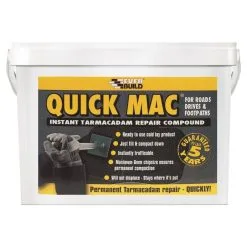 Everbuild Quick Mac Instant Tarmacadam Tarmac Repair 25kg QMAC25