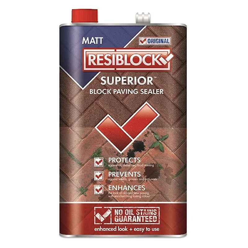 Resiblock Superior Matt Block Paving Sealer 5 Litre RBORIGNAT5 5 Resiblock Superior Matt Block Paving Sealer 5 Litre RBORIGNAT5 - Image 3
