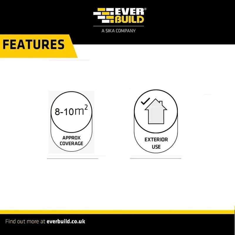 Everbuild Salt Away Removes Salt Efflorescence 1 Litre SALT1 Treatment 8 Everbuild Salt Away Removes Salt Efflorescence 1 Litre SALT1 Treatment - Image 6