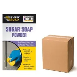 Everbuild Sugar Soap Powder Surface Cleaner Trade Box Of 12