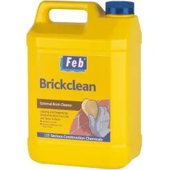 Everbuild Feb Brickclean Brick Concrete And Patio Cleaner 5 Litre FBBRICKCL5