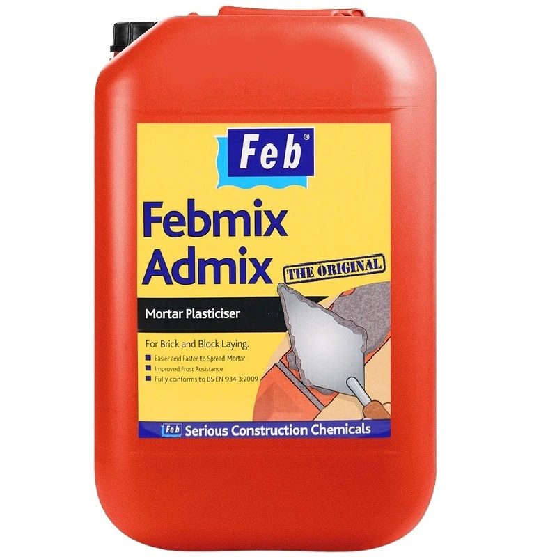 Feb Febmix Admix Original Mortar Plasticiser Admixture 25 Litre FBMIX25 3 Feb Febmix Admix Original Mortar Plasticiser Admixture 25 Litre FBMIX25