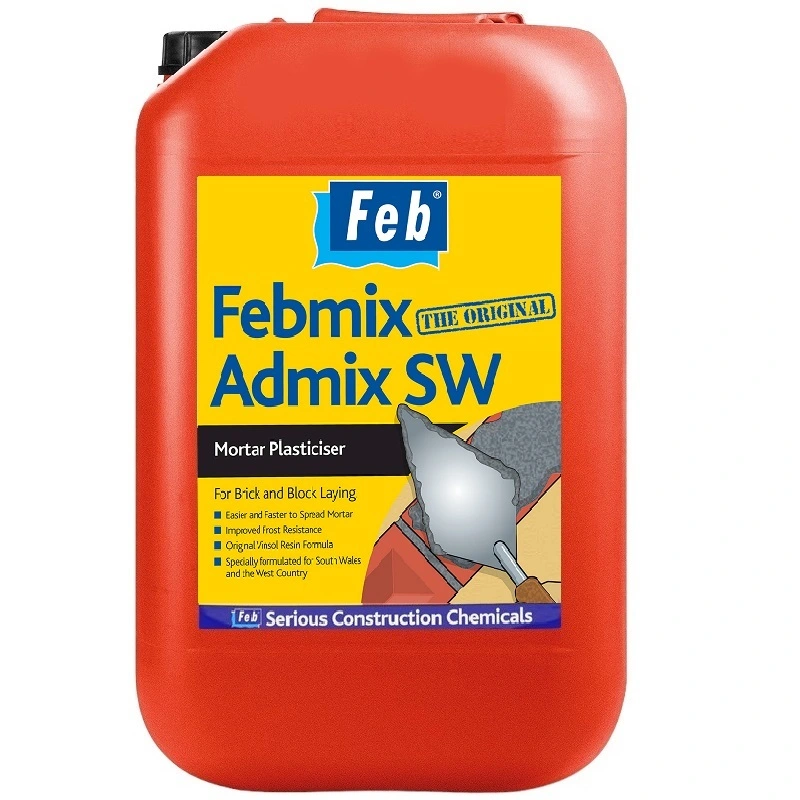 Feb Febmix Admix SW Original Mortar Plasticiser Admixture 25 Litre FBSWMIX25 2 Feb Febmix Admix SW Original Mortar Plasticiser Admixture 25 Litre FBSWMIX25