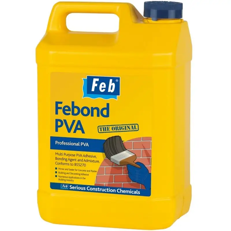 Feb Febond PVA The Original 5 Litre FBBONDPVA5 3 Feb Febond PVA The Original 5 Litre FBBONDPVA5